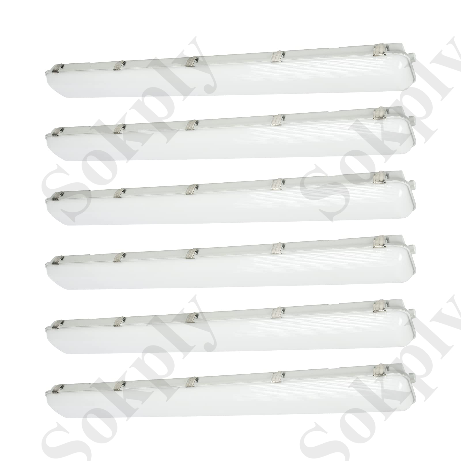 LED 4FT Vapor Proof Shop Light 25W/35W/48W Watts Tunable Ran